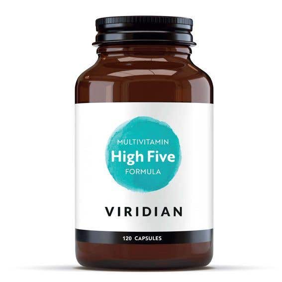 Viridian High Five Multivitamin & Mineral Formula 120 kapslí