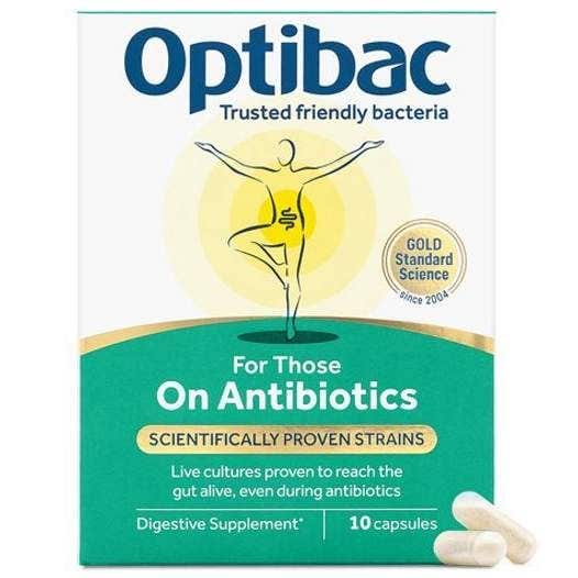 Optibac On Antibiotics Probiotika při antibiotikách 10 kapslí