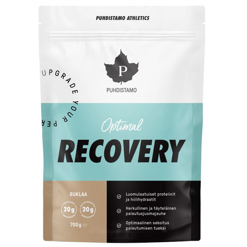 Puhdistamo Optimal Recovery Whey - Potréninkový nápoj - čokoláda 700 g