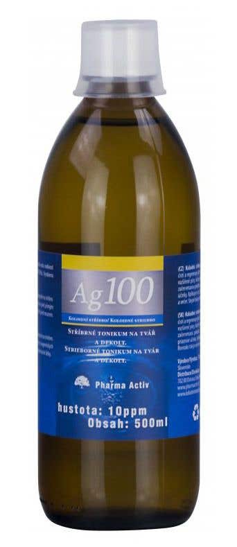 Pharma Activ Koloidní stříbro Ag100 10ppm 500ml