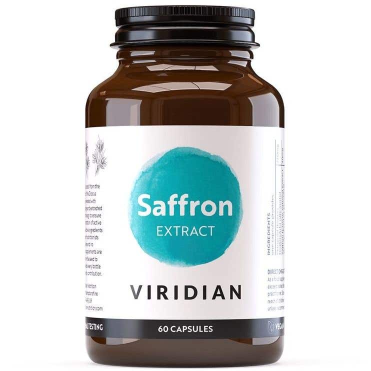 Viridian Saffron Extract - Extrakt z šafránu a měsíčku lékařského 60 kapslí