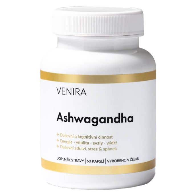 Venira Ashwagandha 60 kapslí