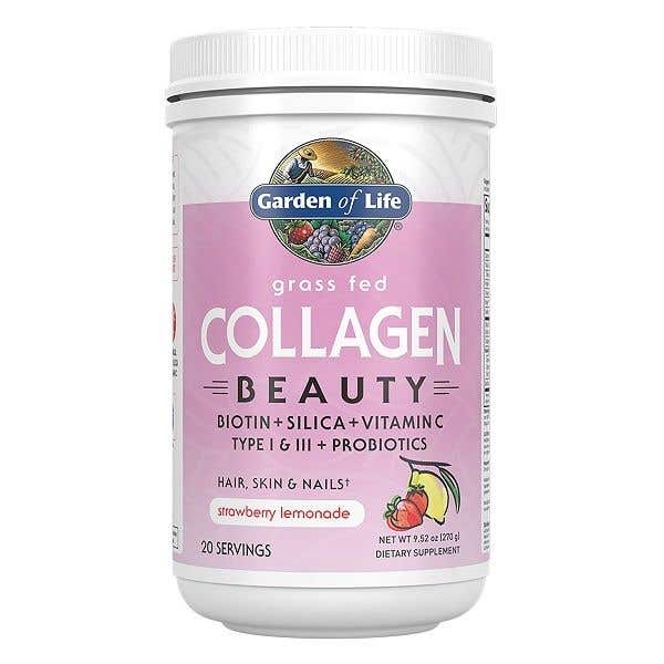 Garden of Life Collagen Beauty - jahoda a citrón - Kolagen 270 g