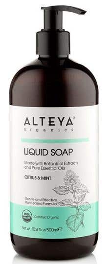 Alteya Organics Tekuté mýdlo Citrus & Máta BIO 500 ml
