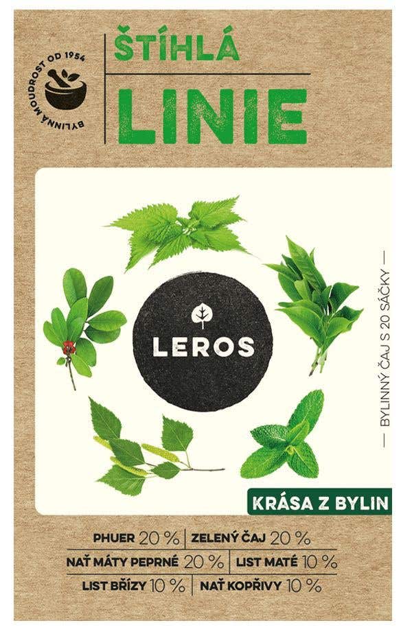 Leros Natur Štíhlá linie Slim Line čaj sáčkový 20x1.5g