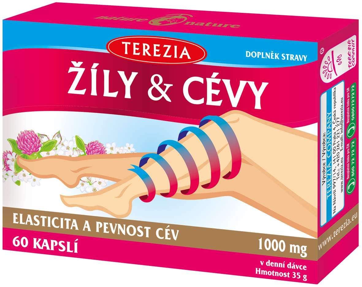 Terezia Žíly & cévy 60 kapslí