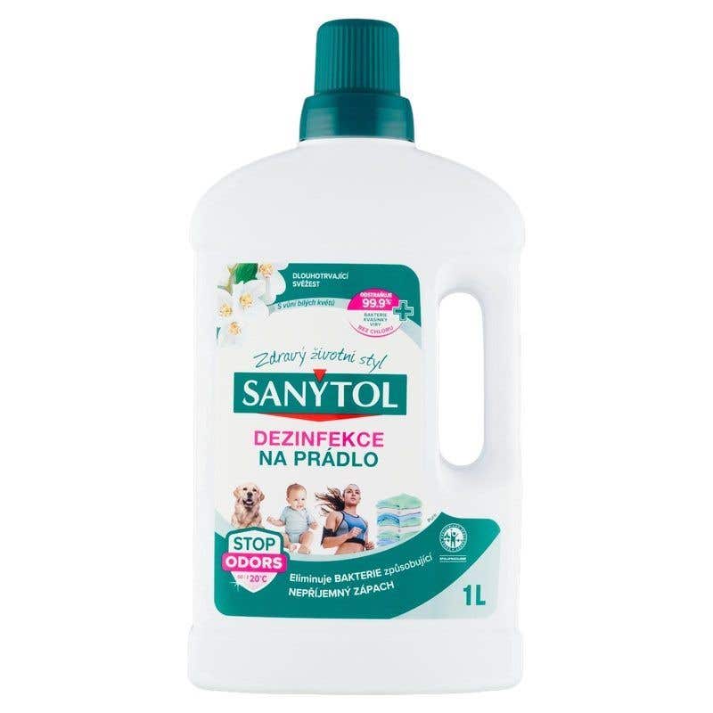 Sanytol Dezinfekce na prádlo – bílé květy 1 l