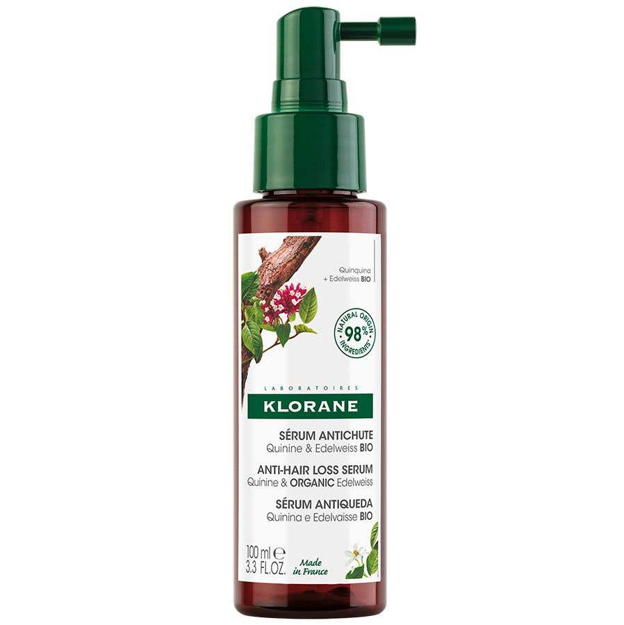 Klorane Sérum proti vypadávaniu vlasov s chinínom a BIO plesňou alpskou 100 ml