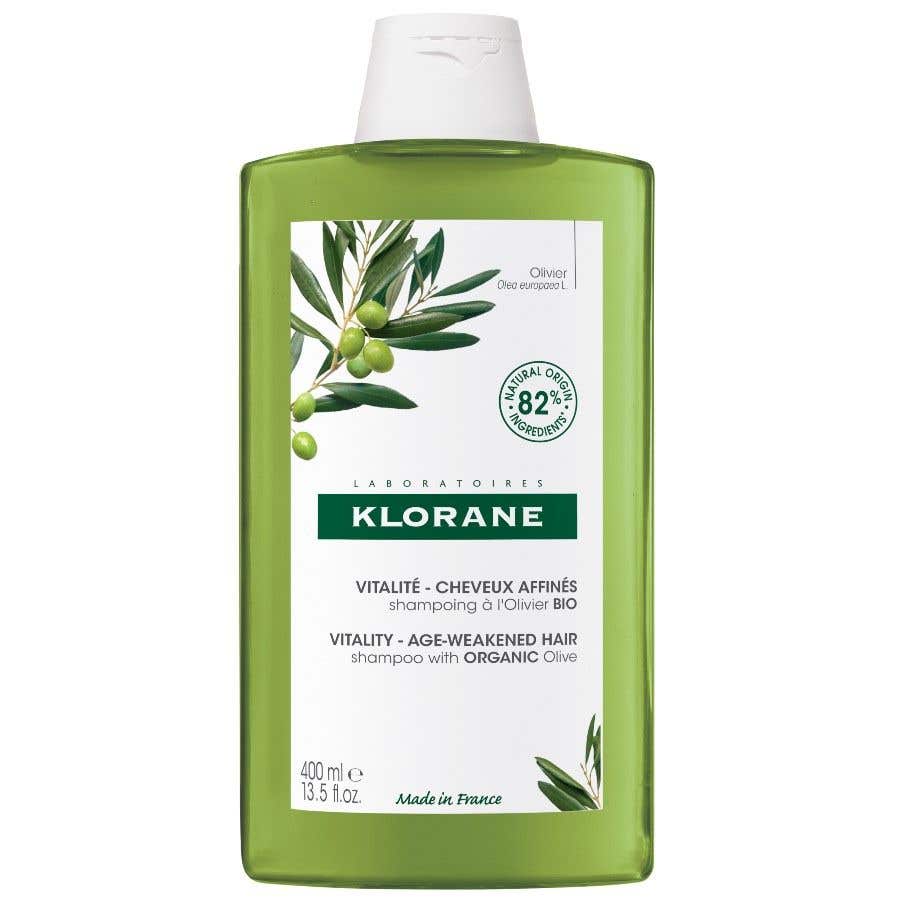 Klorane Šampon s BIO olivovníkem – hustota zralých ztenčených vlasů 400 ml