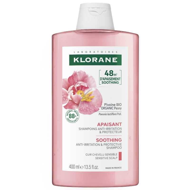 Klorane Šampon s BIO pivoňkou – citlivá vlasová pokožka 400 ml