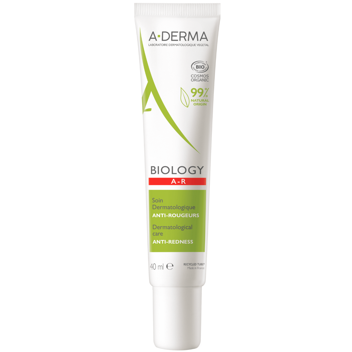A-Derma Biology Péče proti začervenání BIO 40 ml