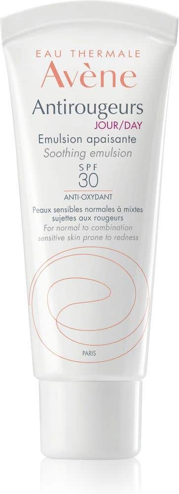 Avene Antirougeurs Hydratační ochranná emulze zmírňující zčervenání pleti SPF30 40 ml