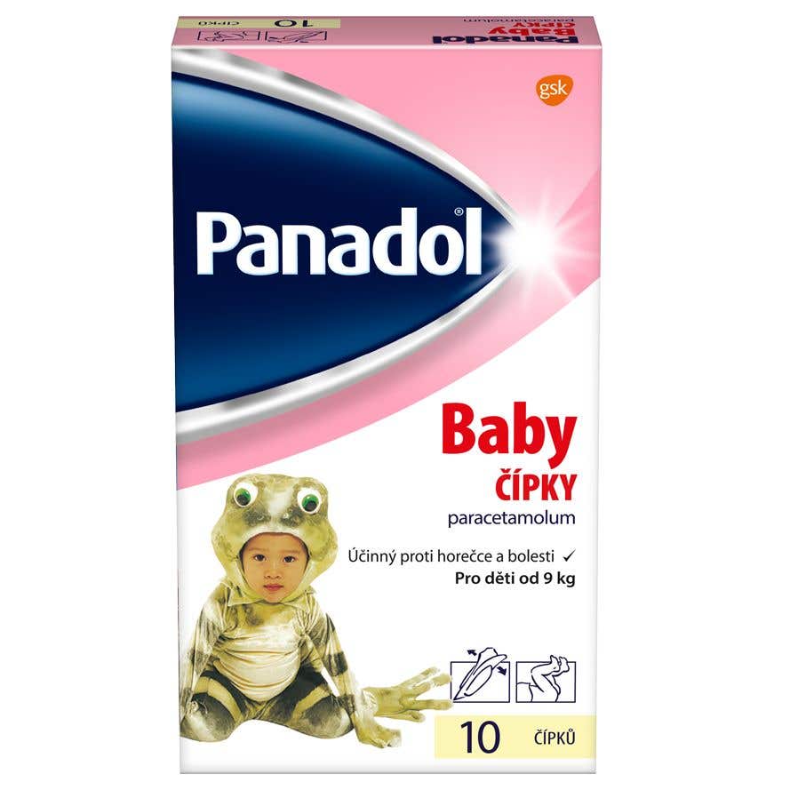 Panadol baby 125mg 10 čapíkov