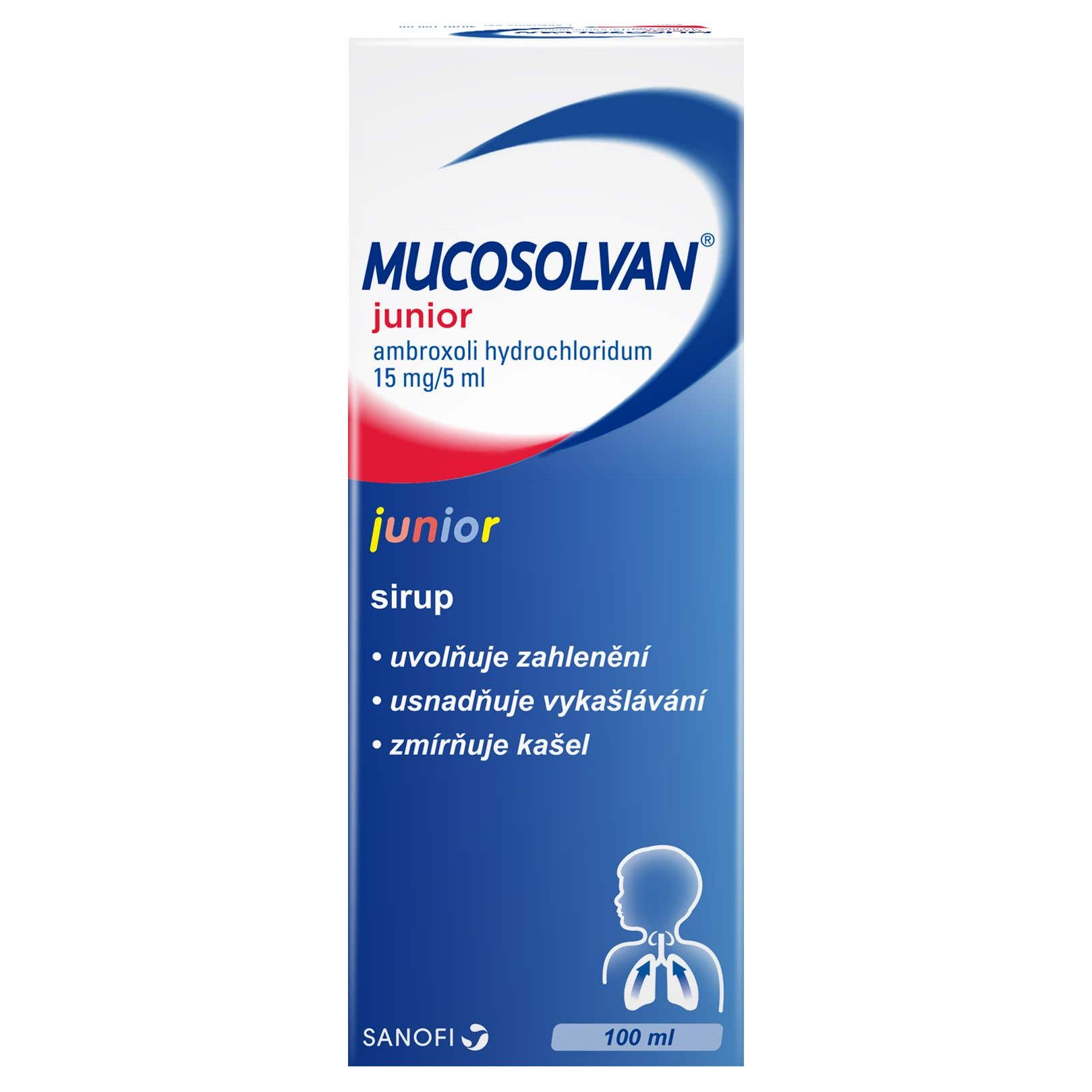 Mucosolvan Junior 3mg/ml sirup 100ml