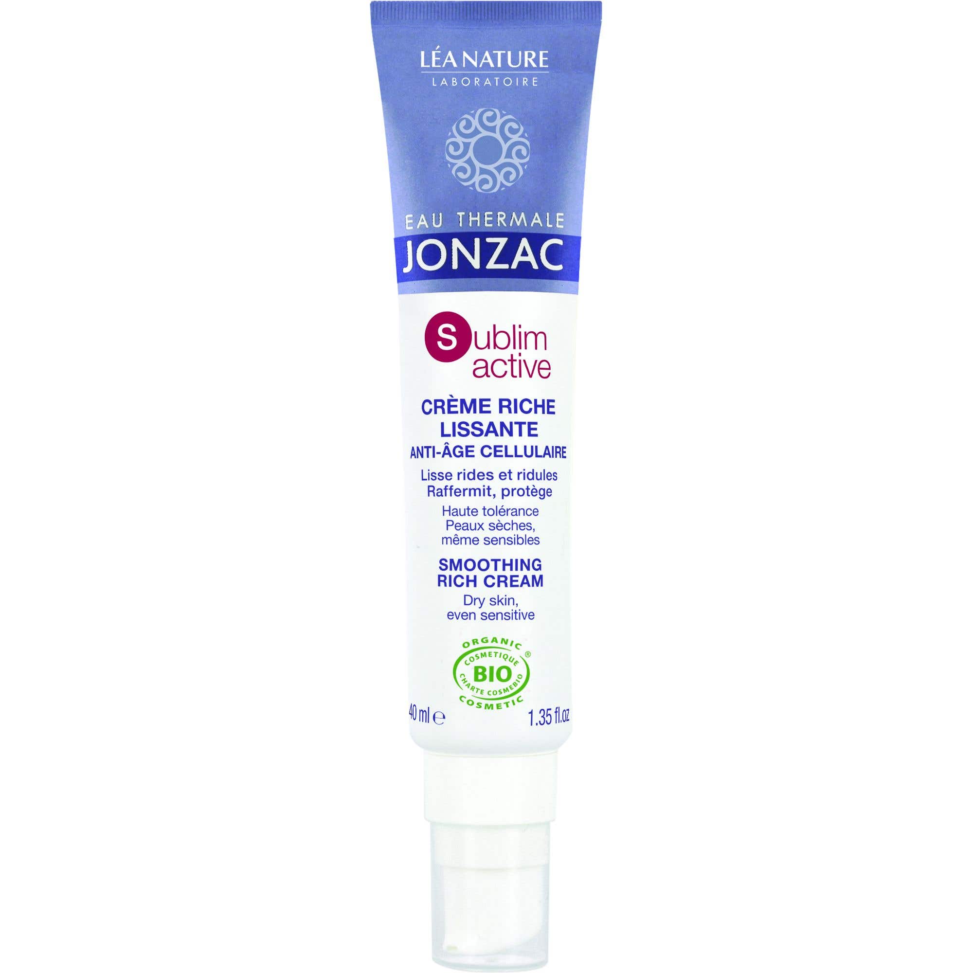 Eau Thermale Jonzac Sublimactive Výživný krém na vrásky BIO 40 ml