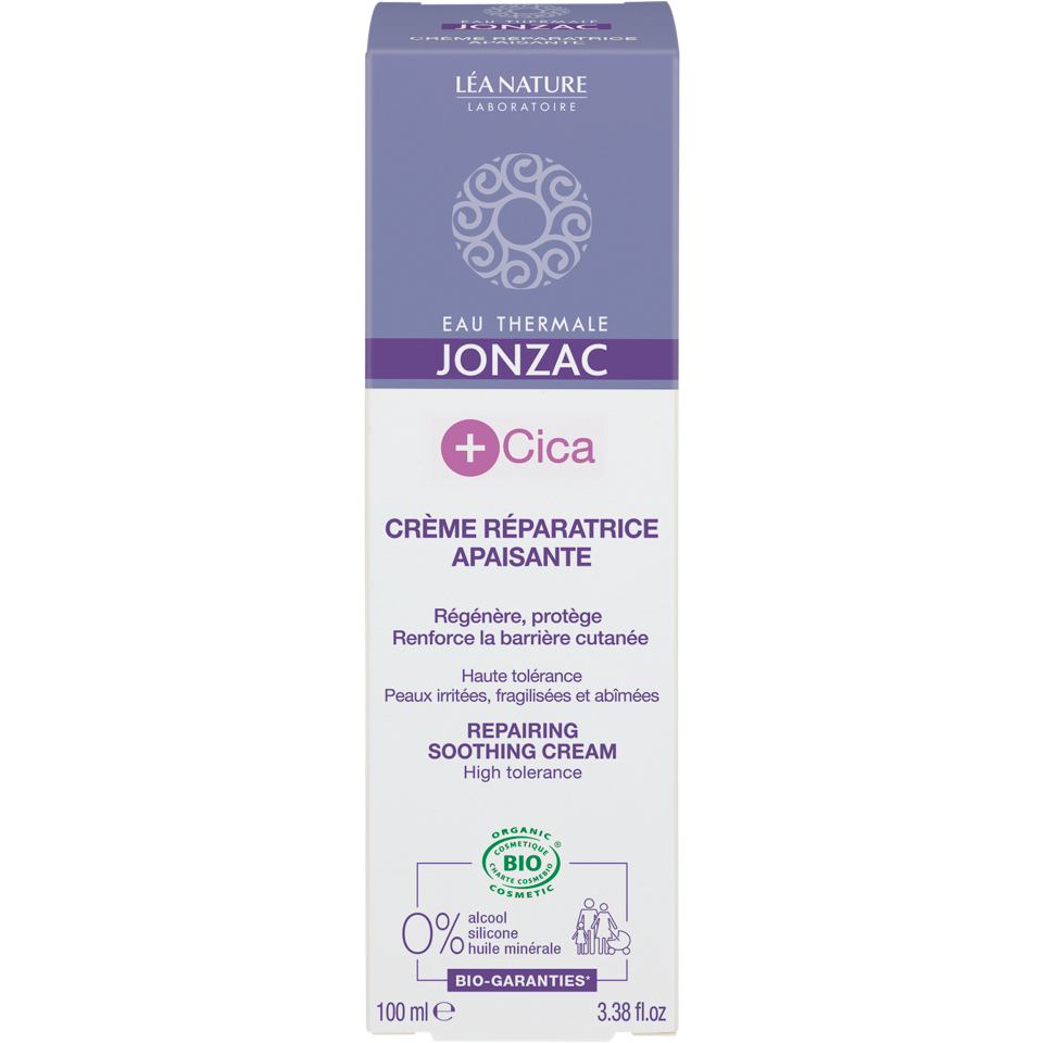 Eau Thermale Jonzac +Cica Reparativní hojivý krém BIO 100 ml