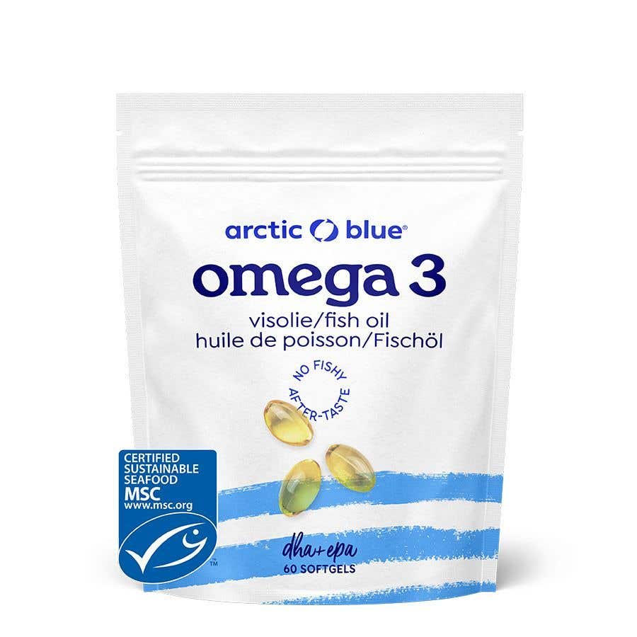 Arctic Blue Omega 3 280 mg DHA 60 kapslí