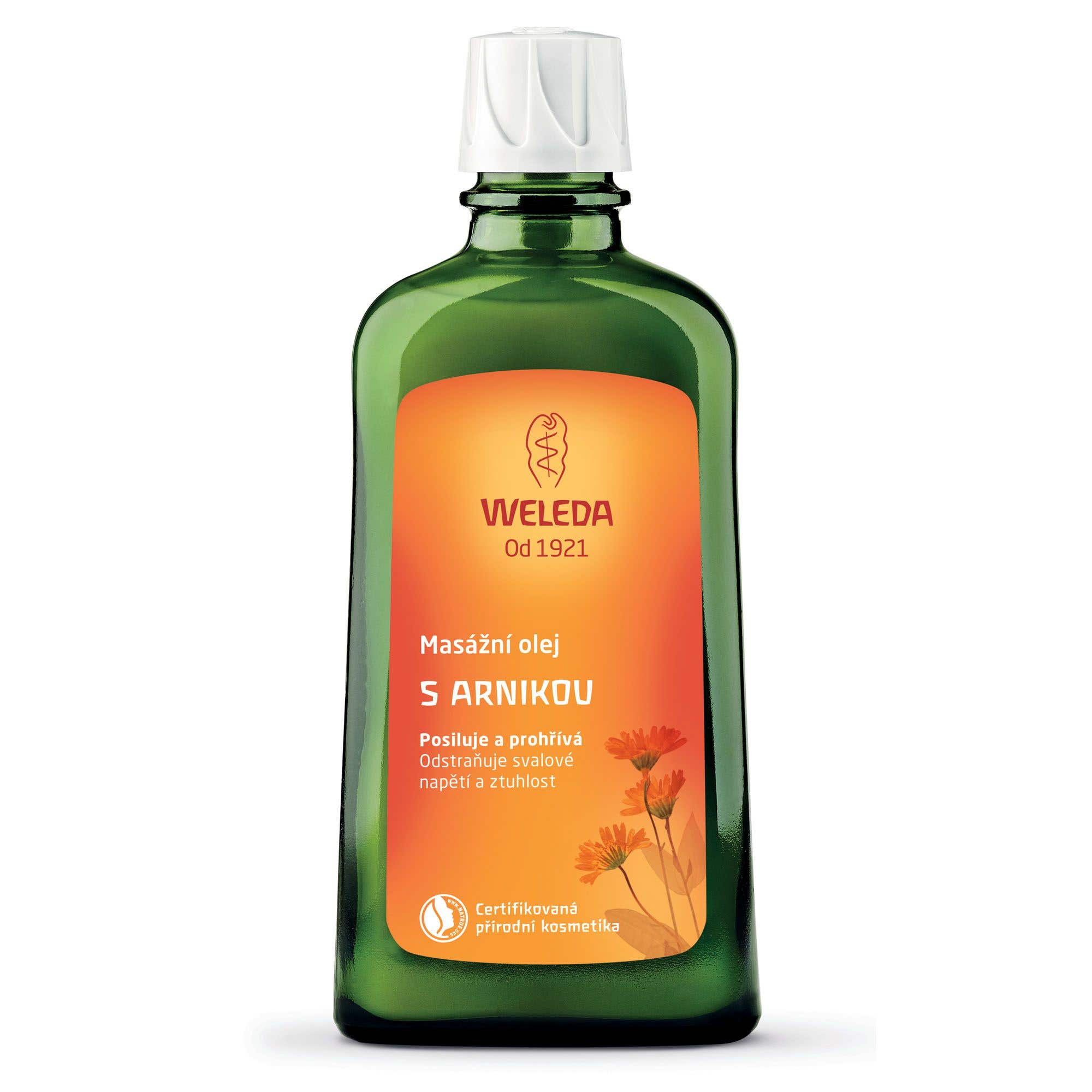 Weleda Masážní olej s arnikou 200 ml