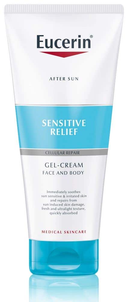 Eucerin Regenerační gelový krém po opalování Sensitive Relief 200ml