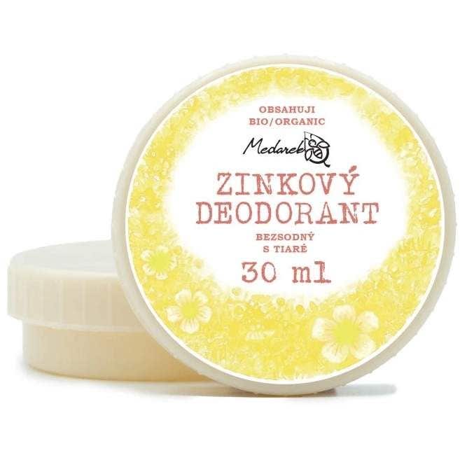 Medarek Zinkový deodorant – tiaré 30 ml
