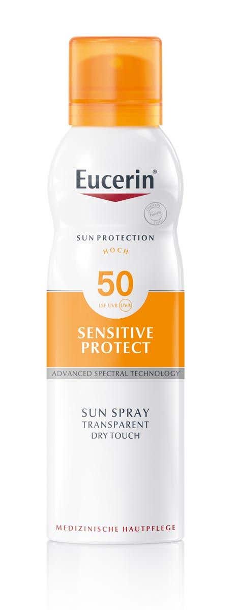 Eucerin Sun Transparentní sprej na opalování Dry Touch SPF 50+ 200ml