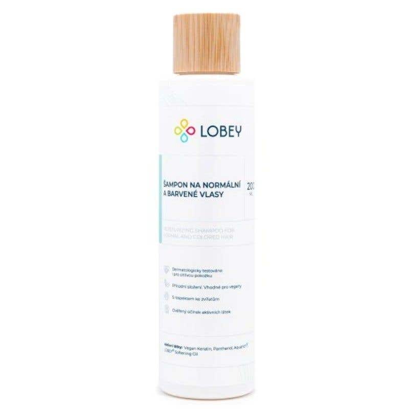 Lobey Šampon na normální a barvené vlasy 200 ml