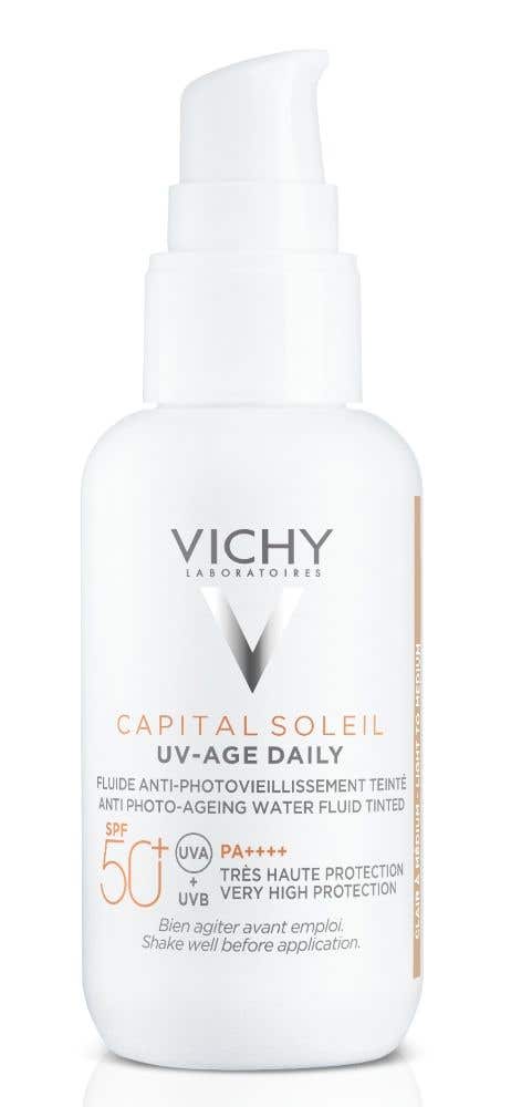 Vichy Capital Soleil UV-Age Daily Tónovaný Fluid SPF 50+ 40 ml