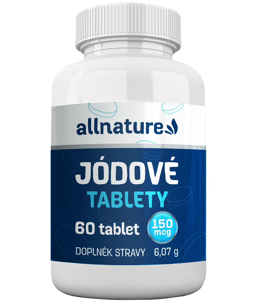 Allnature Jódové tablety 60 tablet