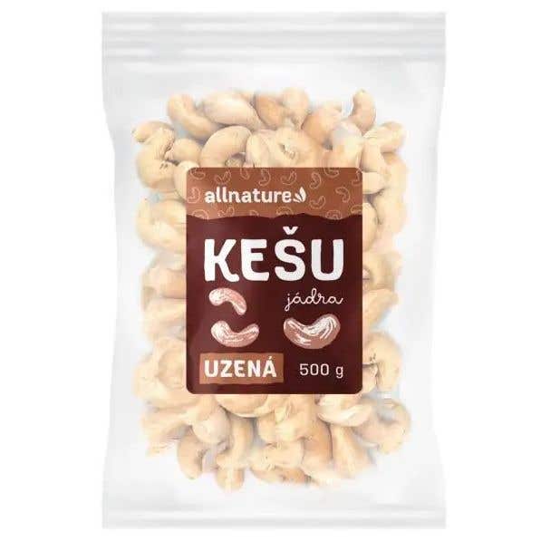 Allnature Kešu uzené 500 g