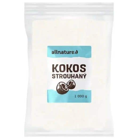 Allnature Kokos strouhaný 1000 g