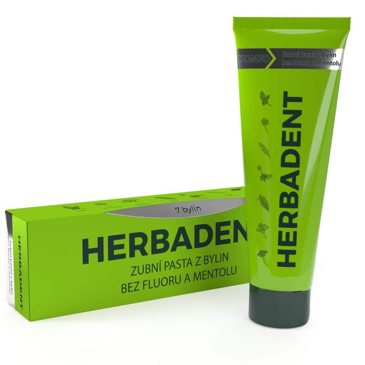 Herbadent Original Homeo zubní pasta bez mentholu 100 g