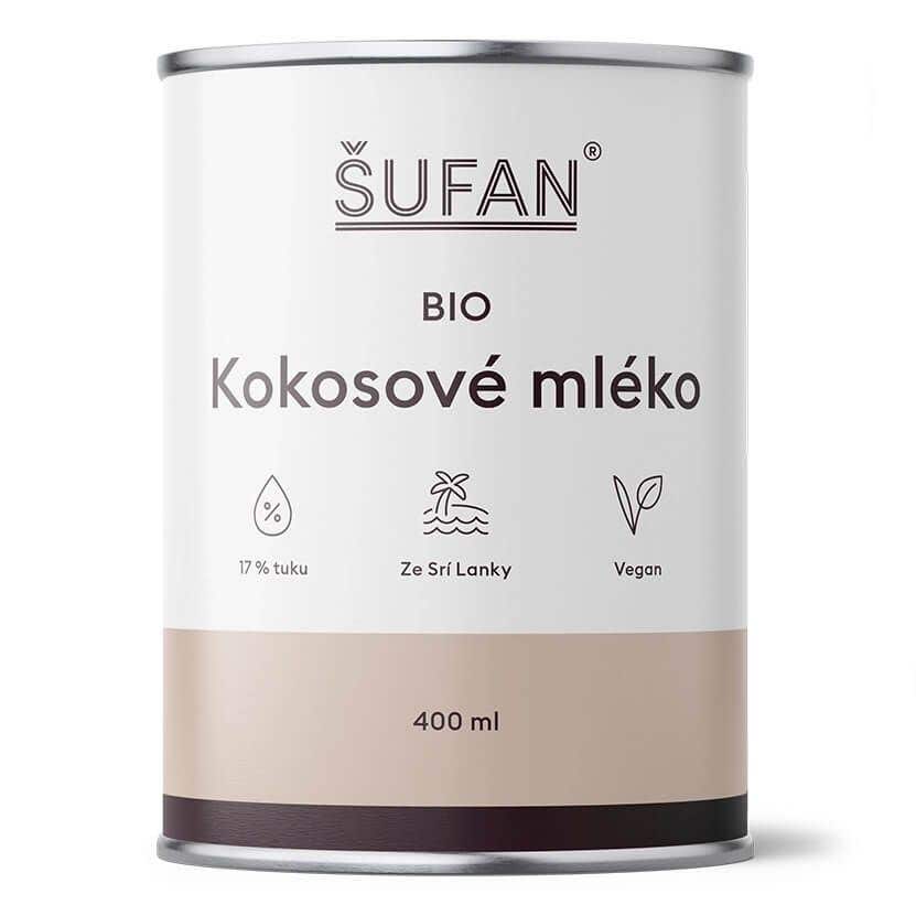 Šufan Kokosové mléko BIO 400 ml