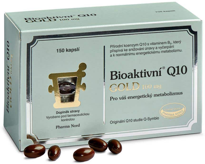 Pharma Nord Bioaktivní Koenzym Q10 Gold 100mg 150 kapslí
