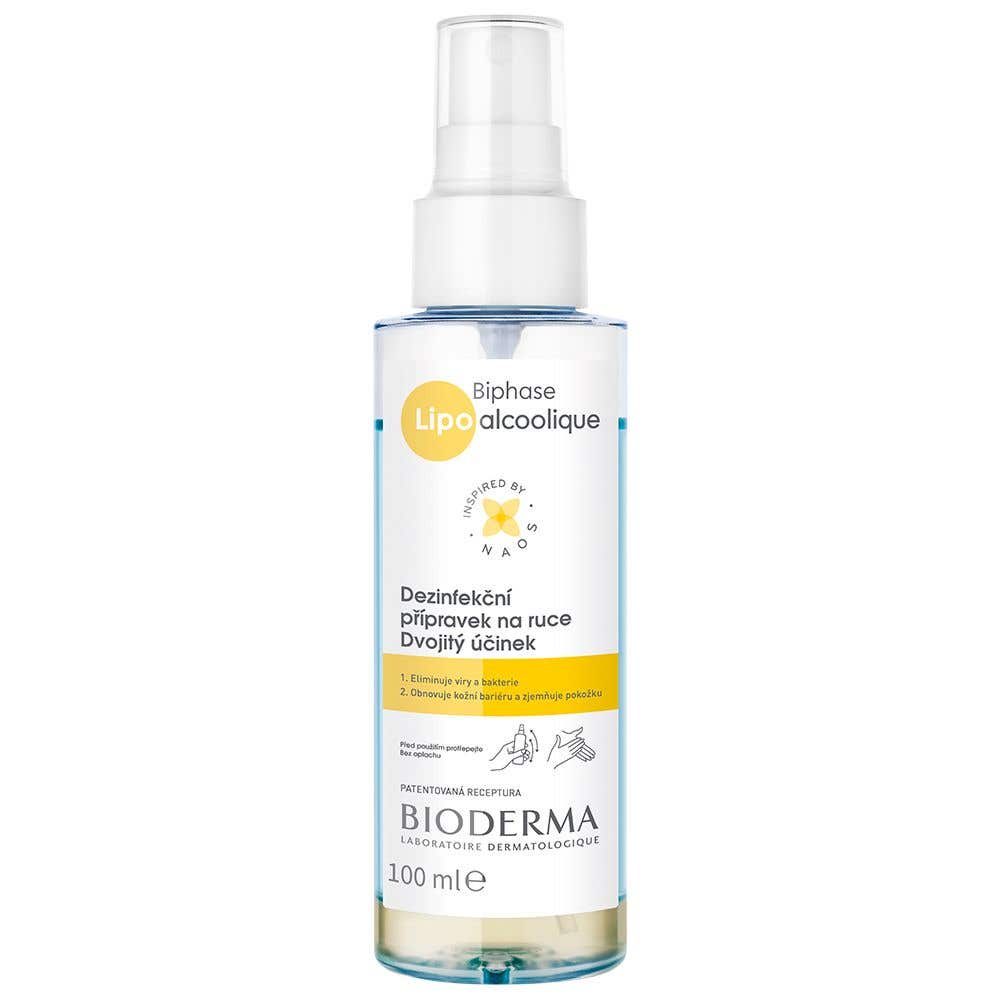 DÁREK Bioderma Biphase Lipo alcoolique - Hydratační dezinfekce 100 ml 