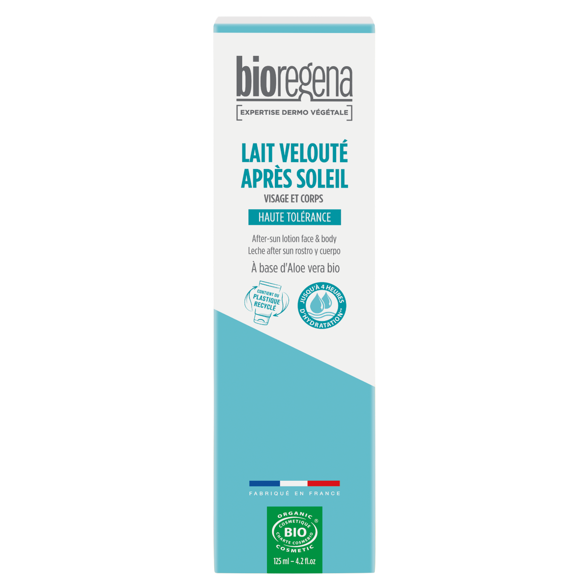 Bioregena Organické mléko po opalování BIO 125 ml