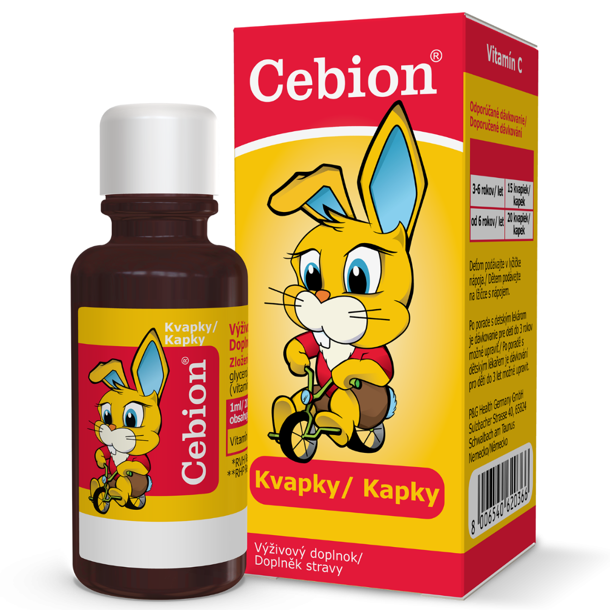 Cebion kvapky 30 ml