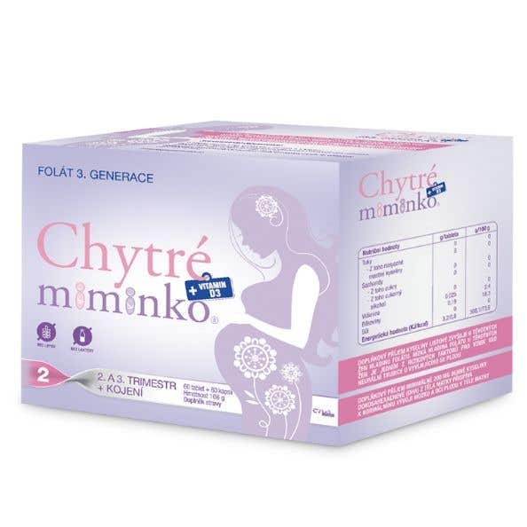 Chytré miminko 2 60 tablet + 60 kapslí