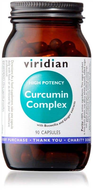 Viridian High Potency Curcumin Complex 90 kapslí