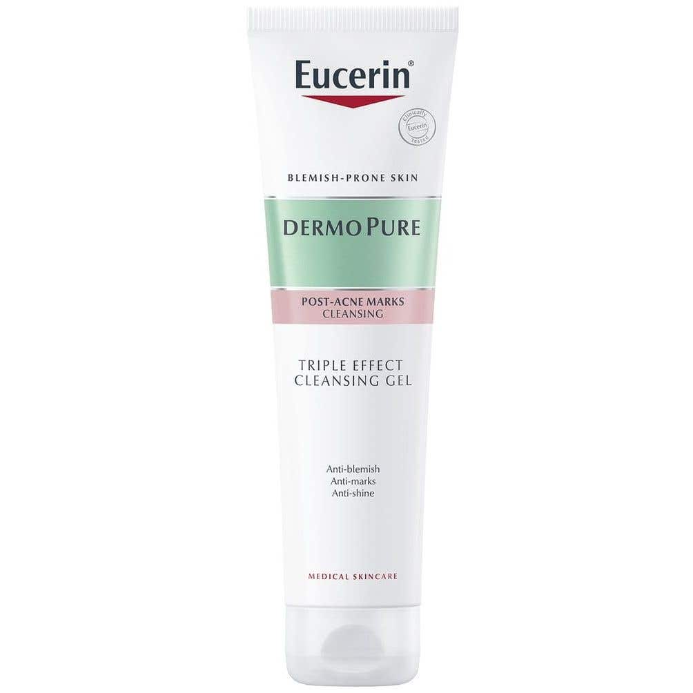 Eucerin DermoPure Exfoliační čisticí gel s trojitým účinkem pro obličej a tělo 150 ml