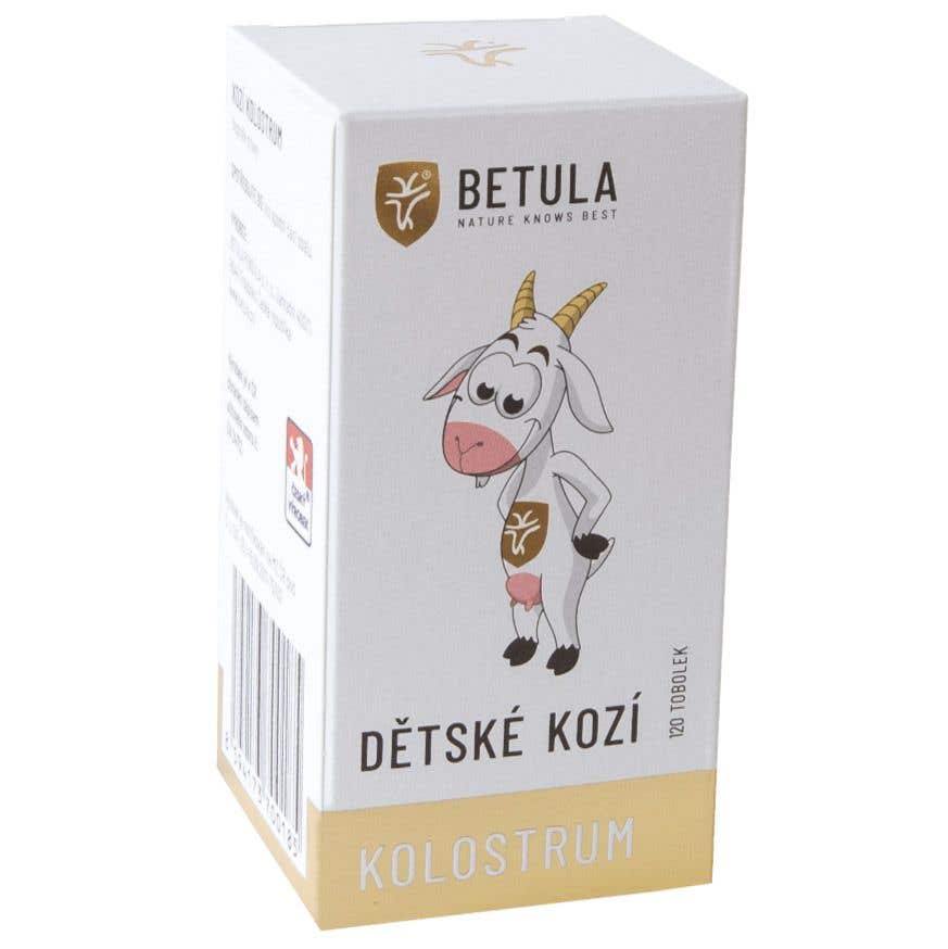 Betula Kolostrum kozí dětské 120 tobolek