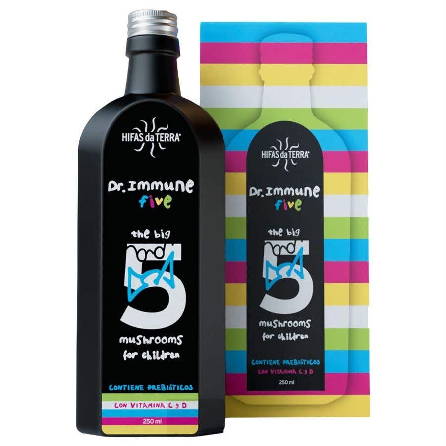 Hifas da Terra Dr. Immune Five for Children – Sirup pro děti jahoda 250 ml