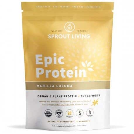 Sprout Living Epic protein Vanilka a lucuma BIO 456 g