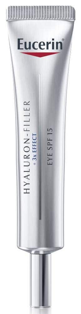 Eucerin Hyaluron-Filler Očný krém s 3x Effect a SPF15 15 ml
