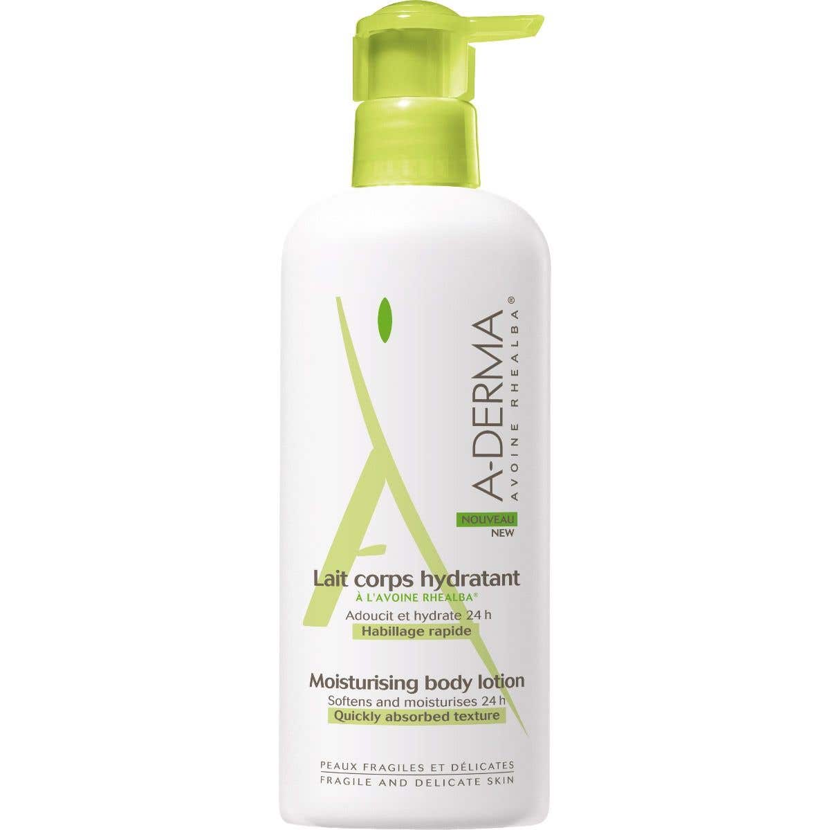 A-Derma Hydratační tělové mléko pro citlivou pokožku 400 ml