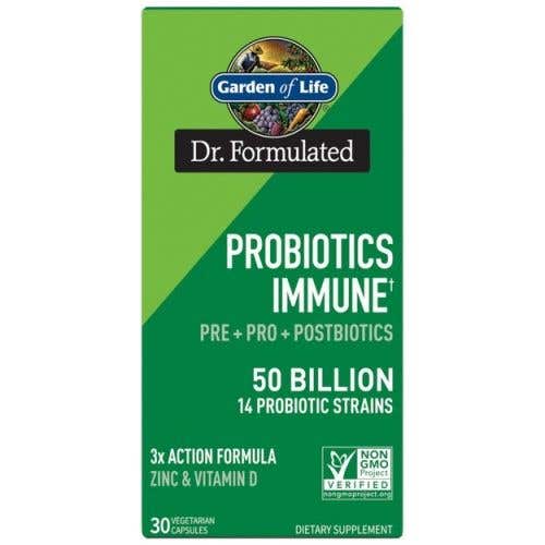 Garden of Life Dr. Formulated Probiotika na imunitu 50 miliard CFU 30 kapslí