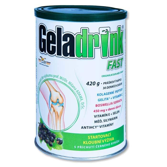 Geladrink Fast nápoj černý rybíz 420g