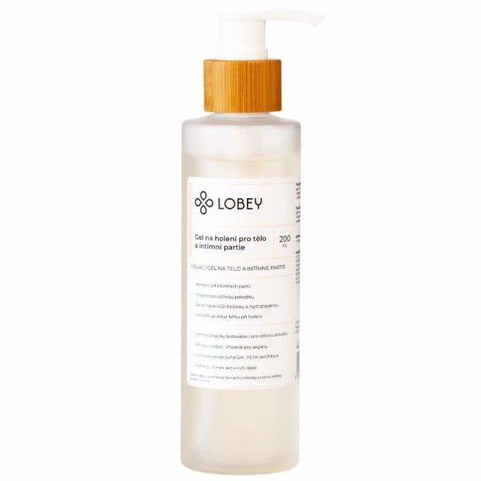 Lobey Gel na holení pro tělo a intimní partie 200 ml