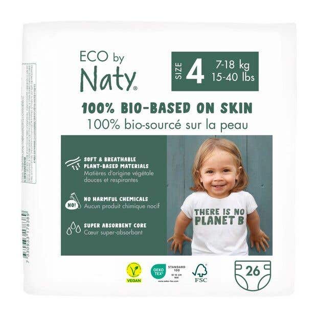Eco by Naty Plenky Maxi 7–18 kg 26 ks