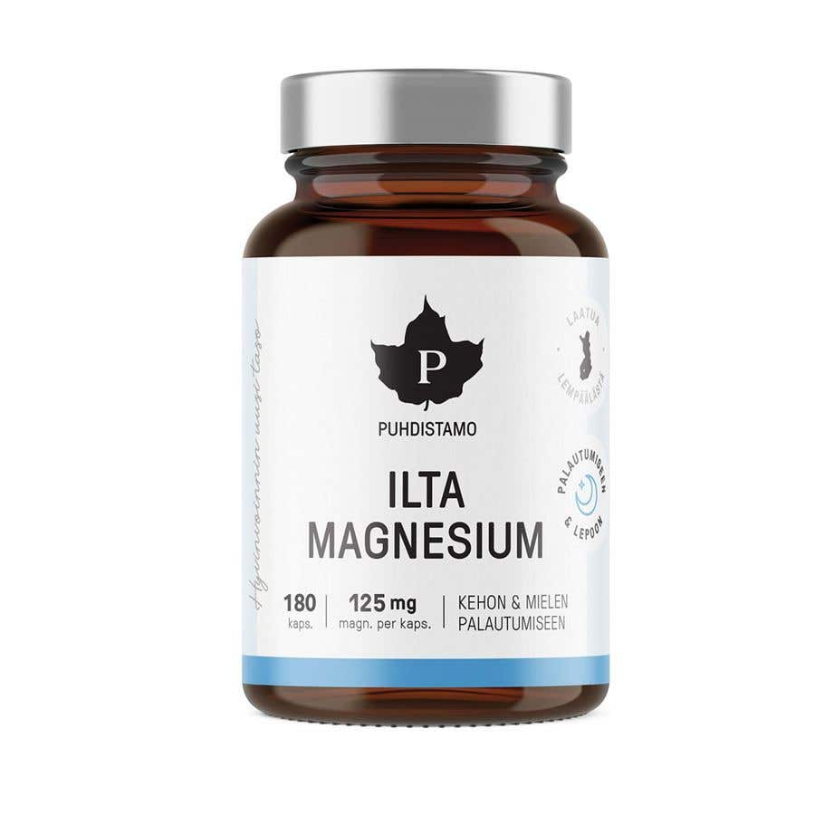 Puhdistamo Night Magnesium 180 kapslí
