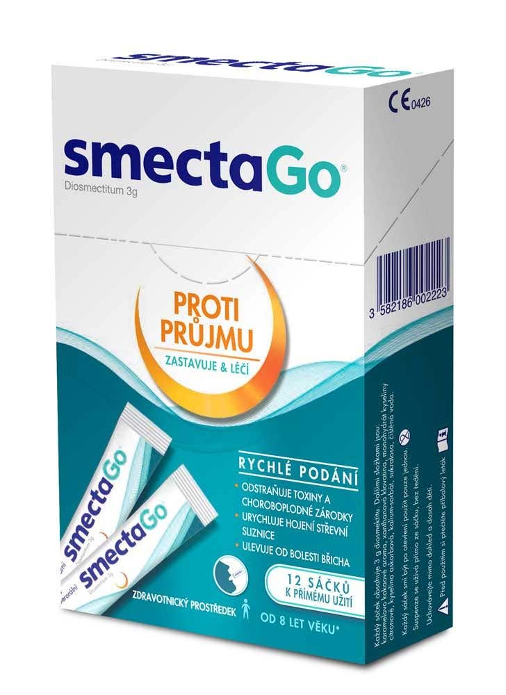Smecta Go 12 sáčkov